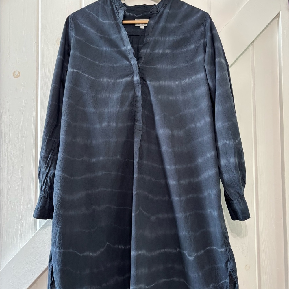 Women’s Hartford Alternative Classics Dark Navy Shirt Lagenlook Vacation size 1 - Picture 3 of 9